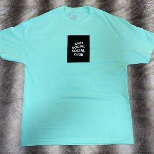 ANTI SOCIAL SOCIAL CLUB THE CLUB TEE SEAFOAM